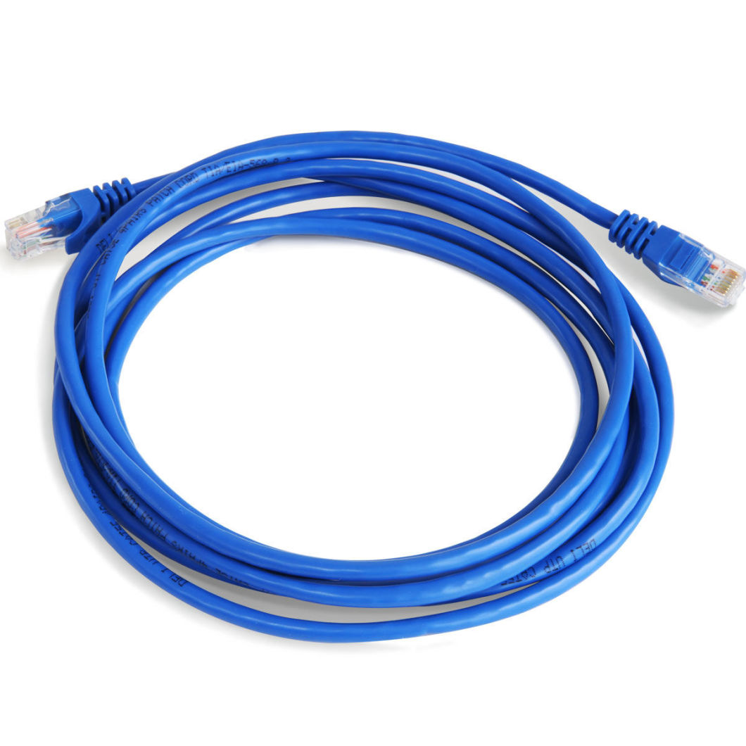 UL Certified 24AWG LSZH CAT6A SSTP LAN Cable Patch Cord