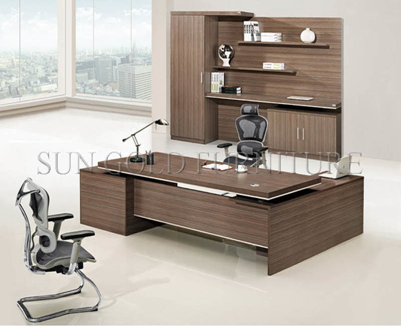 Modern Melamine Wooden Office Table for Sales Photo (SZ-ODT612)