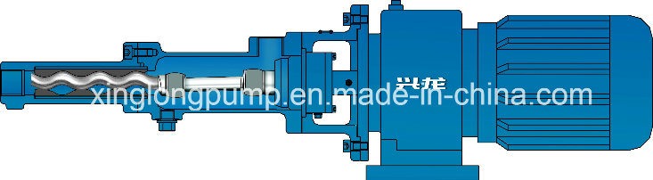 Xinglong Micro Single Screw Pump for Auxiliary Flocculants and Chemicals in Wastewater Treatment