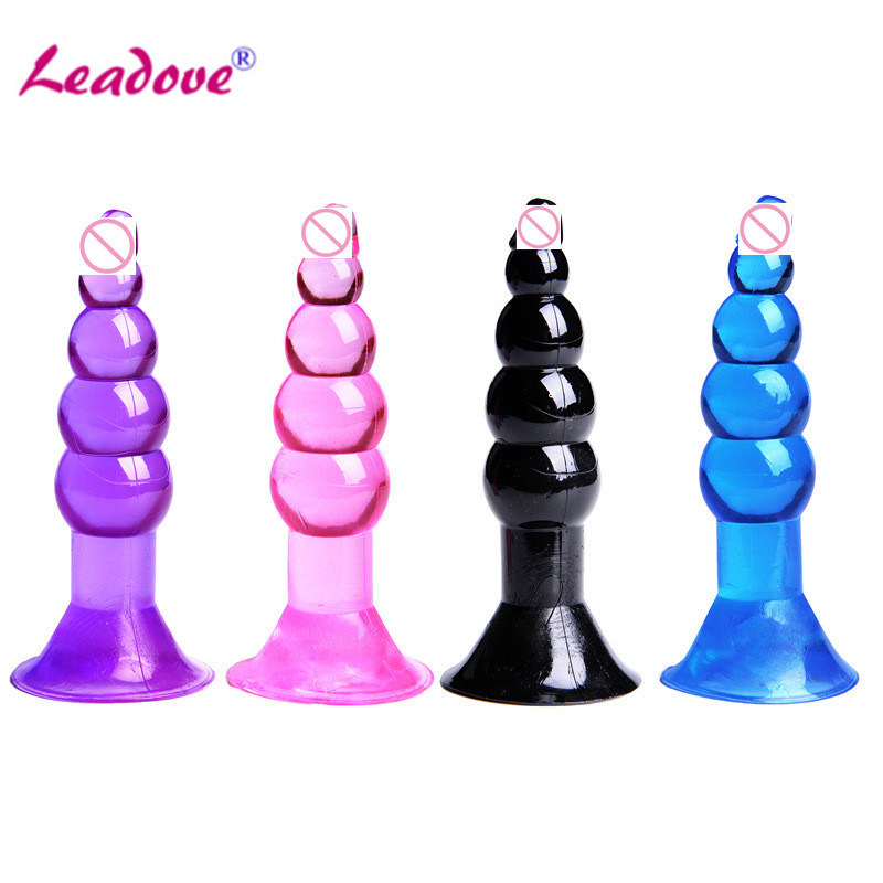 Jelly Butt Plug for Anal Sex Toys, Silicone Butt Plug