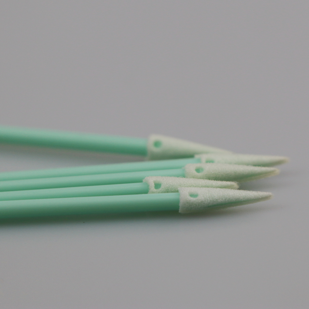 Остроконечный тампон из пеноматериала без пыли Dust-free Pointed Foam Swab