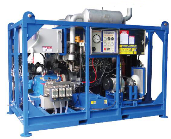 Marine High Pressure Cleaning Machine with Pressure 31/150 MPa