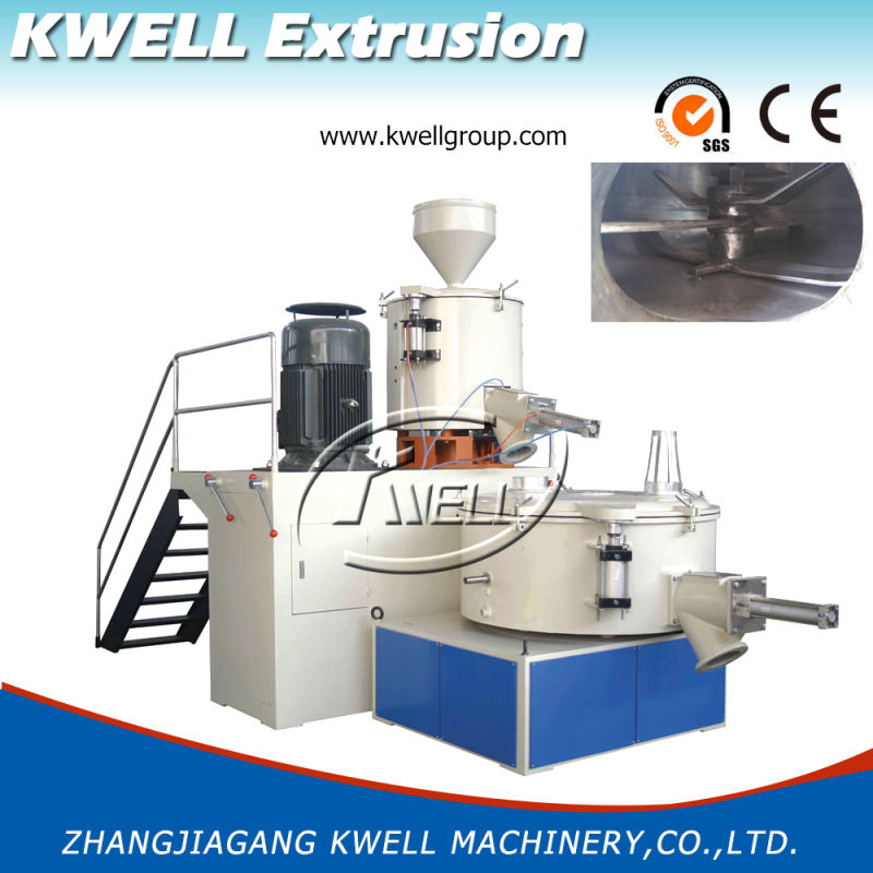 High Speed Plastic Mixing Machine with Drying, Granulating, Coating Function