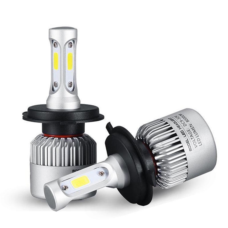 New Technology Fanless LED Headlight S2 9005 12 Months Warranty Fast Shipment