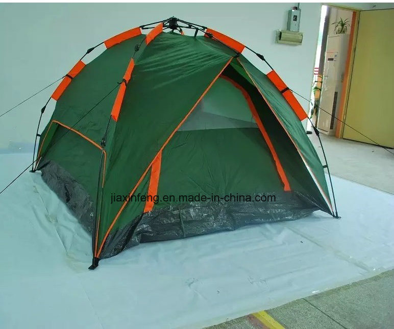 3 Person Automatic Camping Tents with Rainfly