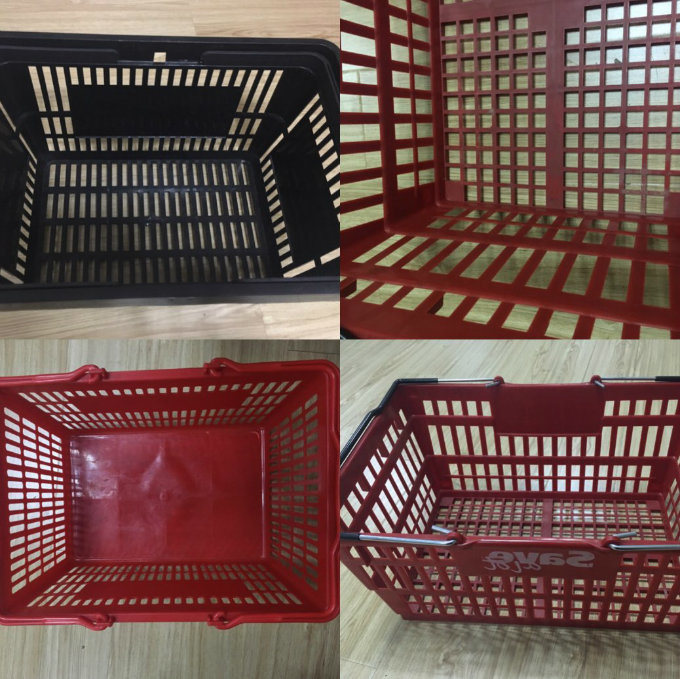 Supermarket Shopping Basket with 2 Handles