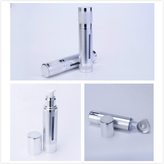 10ml/15ml/30ml/50ml Aluminium airlessbottles pump bottles 10ml/15ml/30ml/50ml Aluminium airlessbottles pump bottles