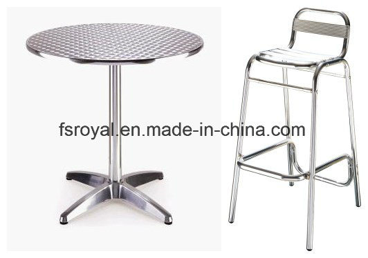 Chrome Aluminium Bar Chairs Matel Barstool