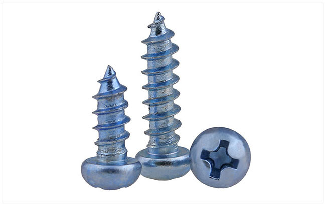 Carbon Steel Round Head Self Tapping Wood Screw