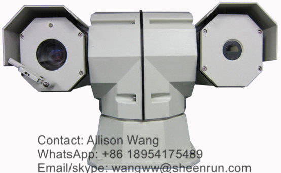 Dual Sensor Thermal Imaging and Visual Camera for Harbor Surveillance