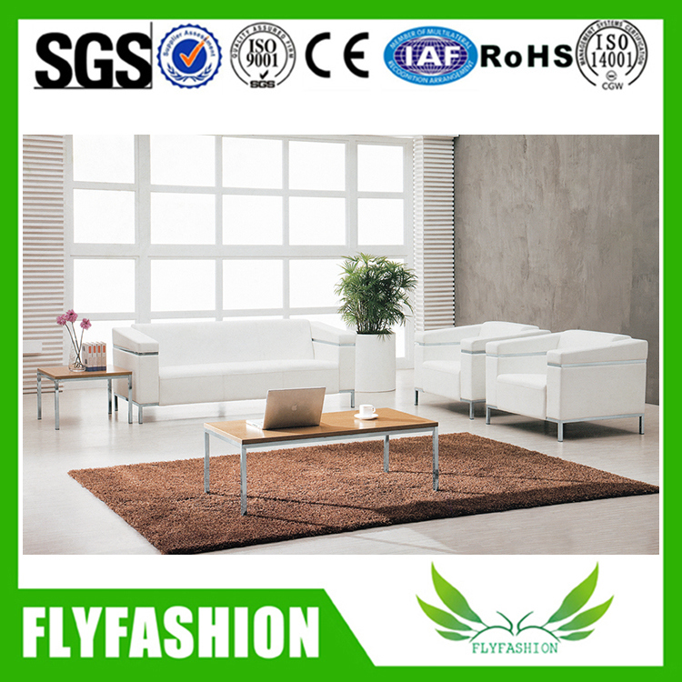 Comfortable Modern Leather Office Sofa (OF-07)