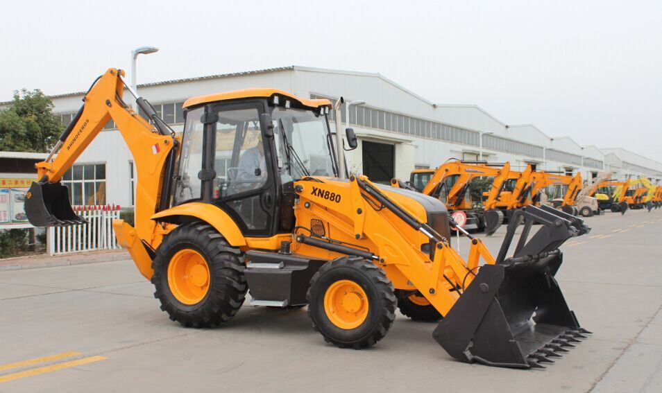 8ton Backhoe Loader Xn88