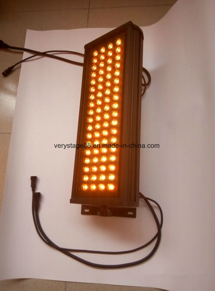 Outdoor IP65 Waterproof 72*3W LED RGB LED Flood Wall Wash Light