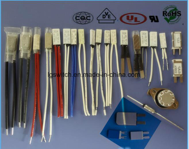 17ami TUV/UL/CQC Certification Thermal Protector 20A Normally Closed Temperature Fuse