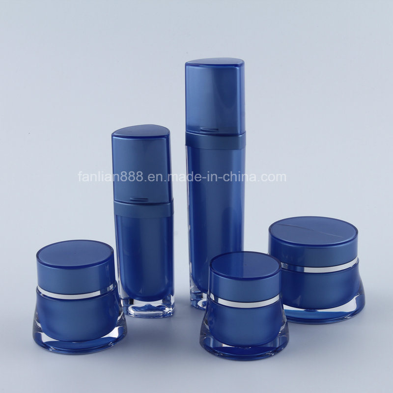Acrylic Drum Shape Cosmetic Packaging Sets