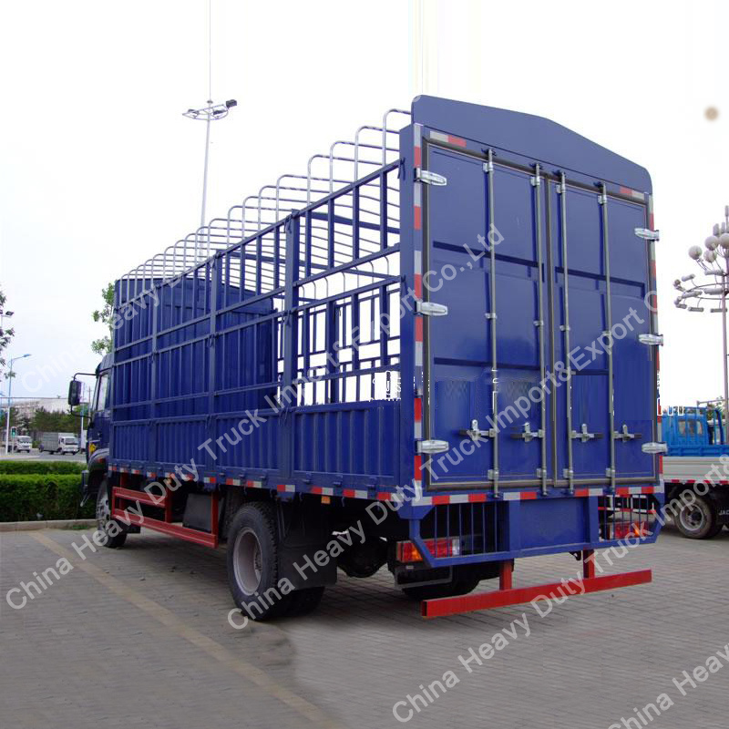 for Animal or Vegetable Transport Sinotruk 4*2 160HP Cargo Truck