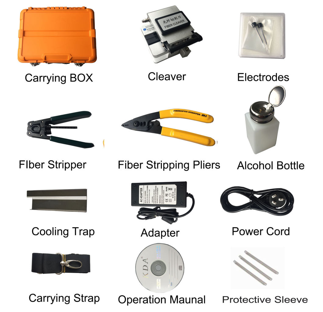 New X-800 Fast and Reliable Arc Fusion Splicer Kit with Tools