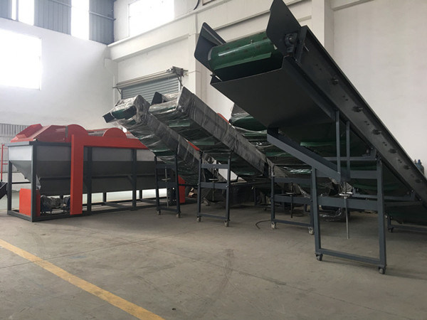 Pipeline Drying Machine for Plastic Washing Recycling Line