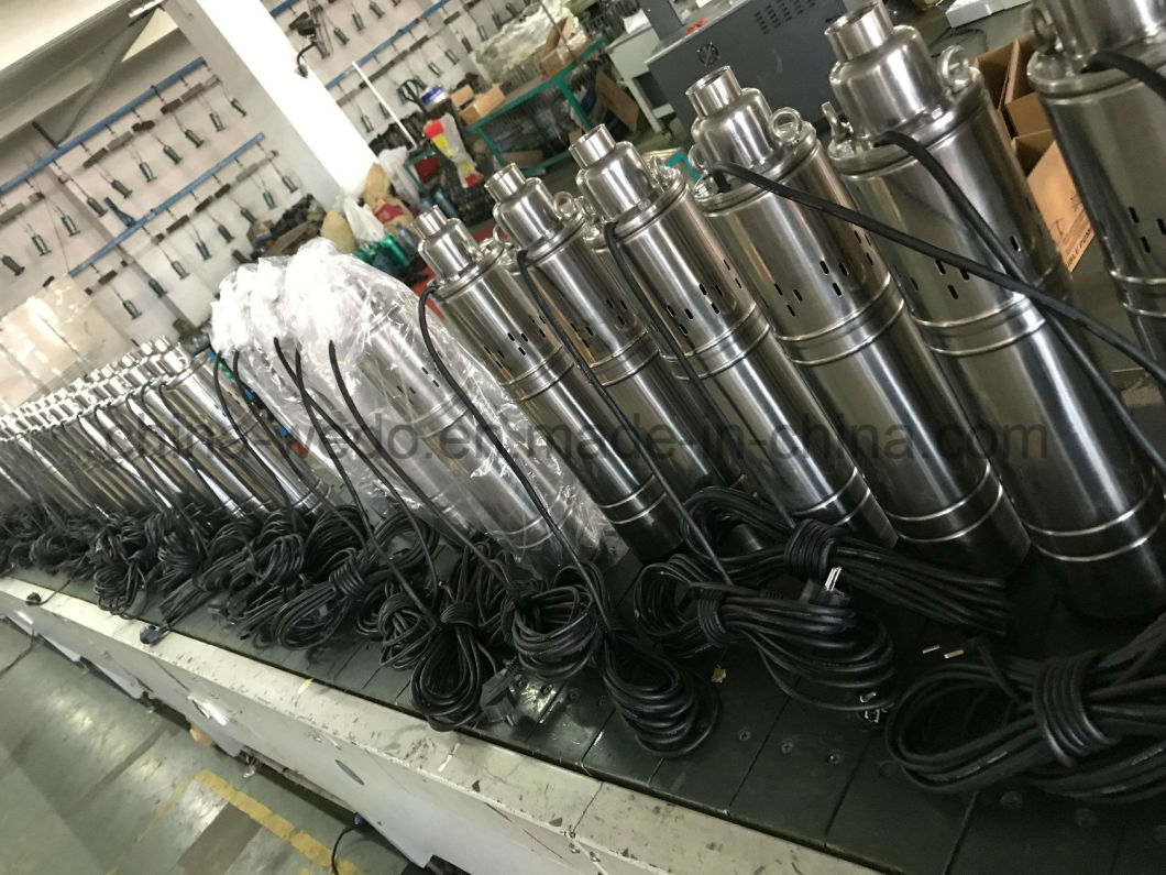 4qgd1.2-50-0.37 Stainless Steel Submersible Screw Water Pump