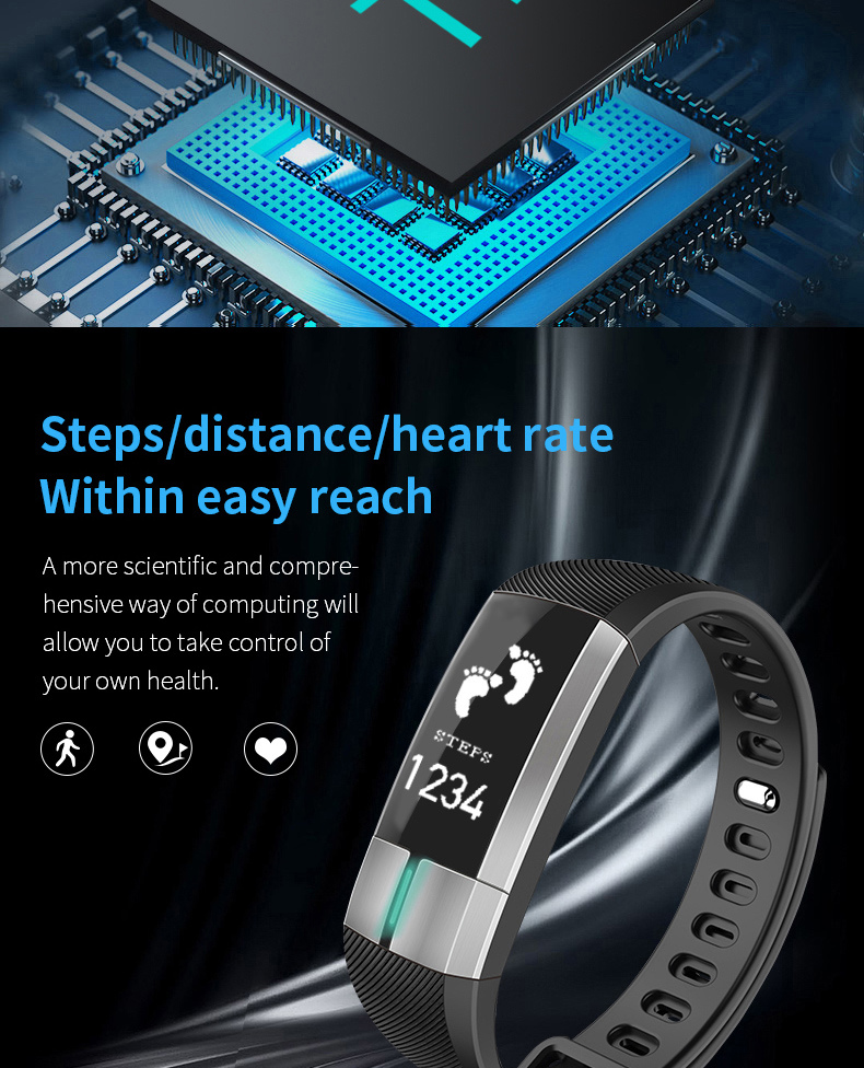 ECG+PPG Healthy Bracelet Dynamic and Static Pressure Dynamic and Static Heart Rate Bracelet