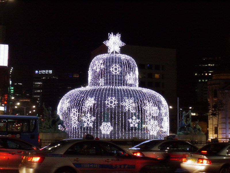 LED Snowflake Motif Light for Xmas Home Decoration