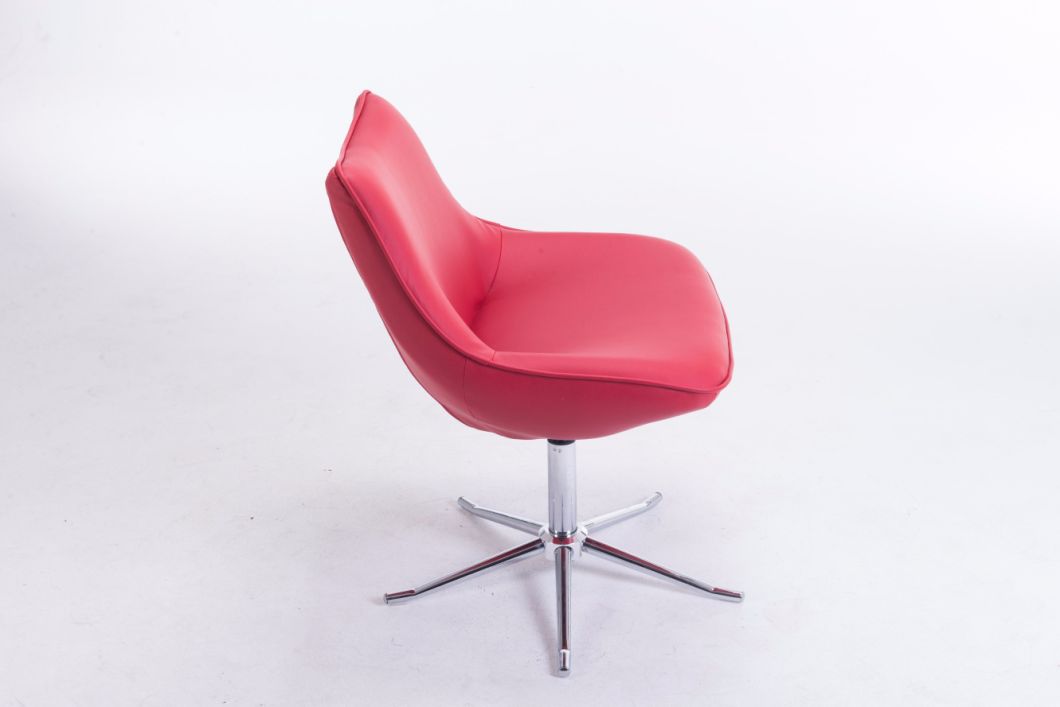 Chrome Metal Leg Modern Style Home Future Plastic Dining Chair