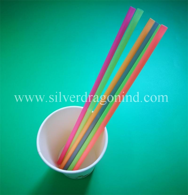 Compostable PLA Straw, Eco Friendly Plasitc Disposable Sucker