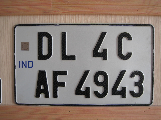 Aluminum License Plate Curacao (JS00130)