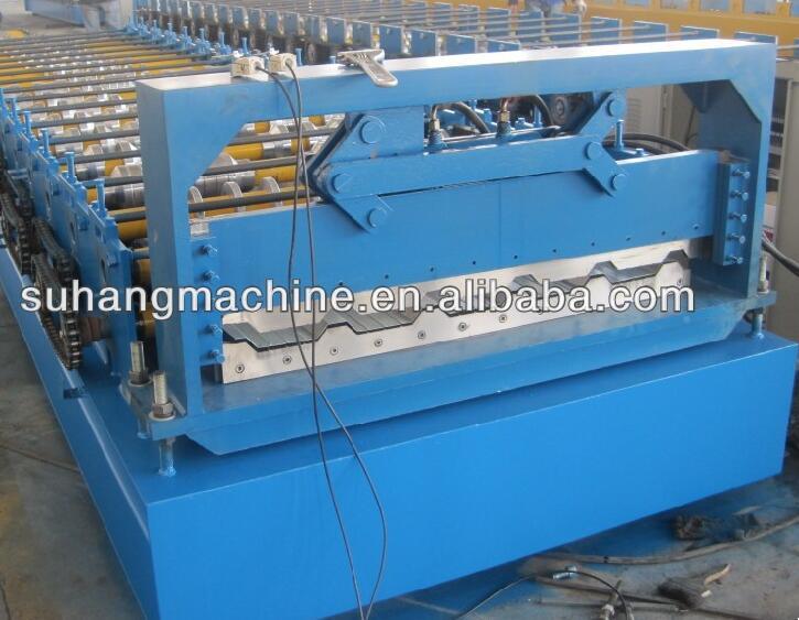 Full Automatic Arch Glazed Roof Panel Cold Bending Forming Machine