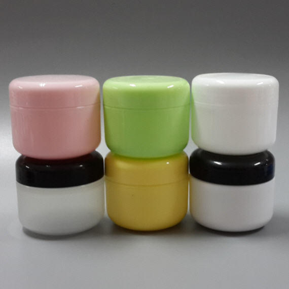 Mashroom Shape Acrylic Jar for Cosmetics, Skin Care Cream Jar