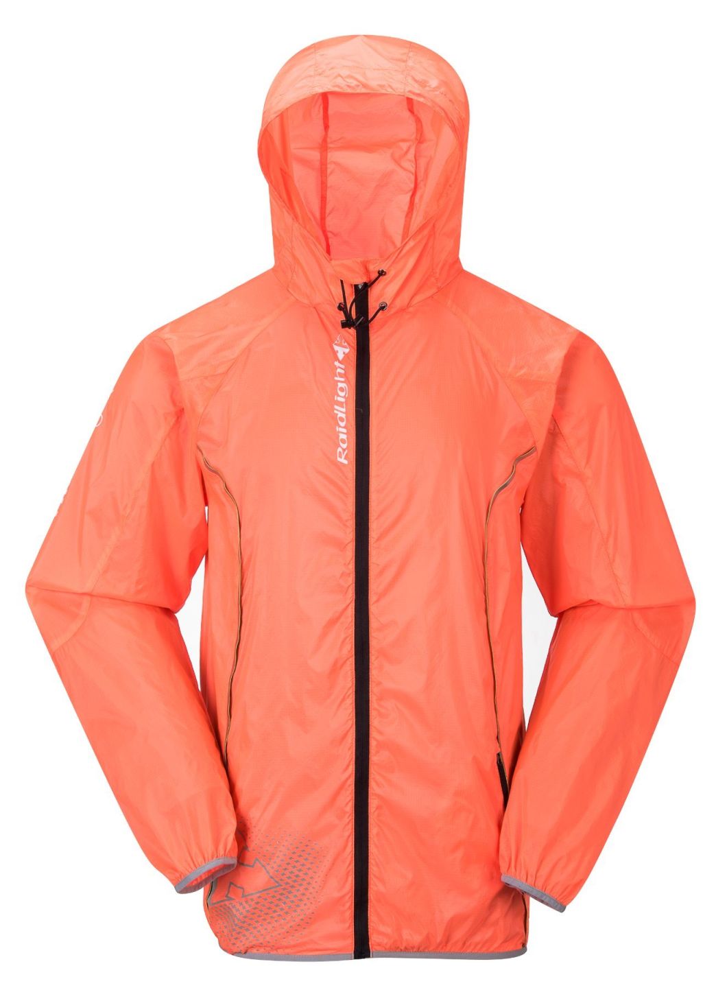 Ultra Light 210t Orange PU Coating Raincoat