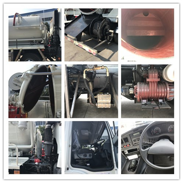 Rhd Camc 18m3 20m3 20m3 Sewage Septic Vacuum Tank Truck