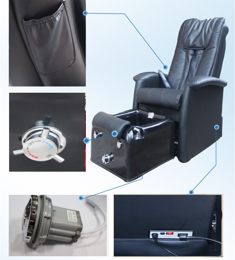 Health Pedicure SPA Chair Wholesale (E101-19-K)