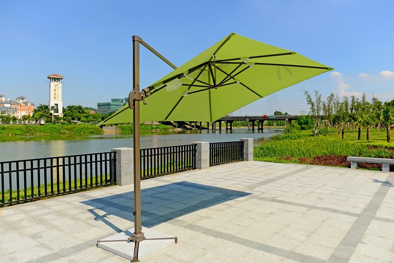 Aluminum Alloy Outdoor Furniture Leisure Roma Umbrella