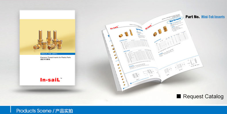 M6 Brass Insert Nut for ABS China Fastener Supplier