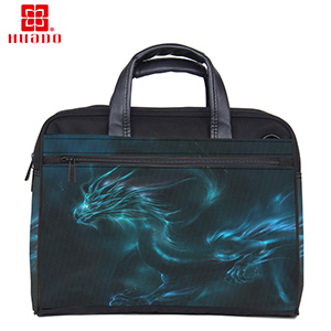 Black Business Bag Travel Handbag Laptop Bag for Draw-Bar Frame Trolley Bag