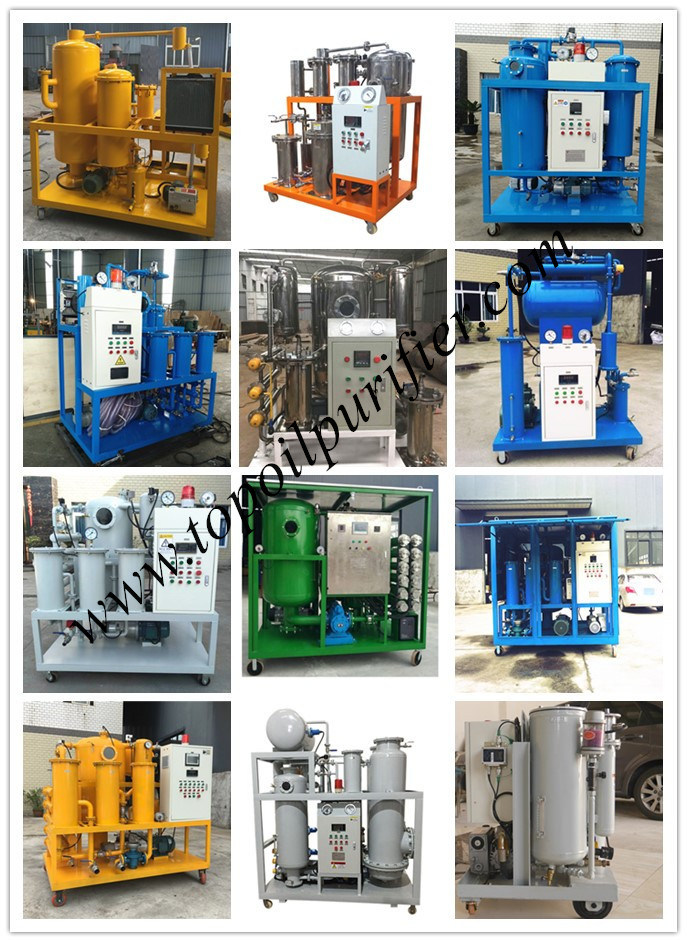 High Performance Vacuum Lube Oil Steam Turbine Oil Purifier (TY-50)