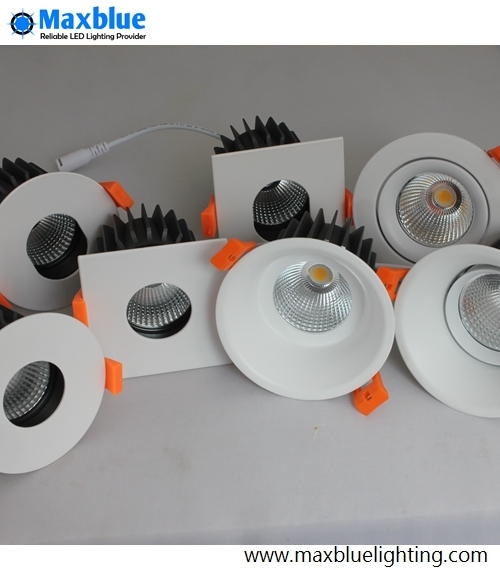 9W Recessed COB LED Ceiling Down Light