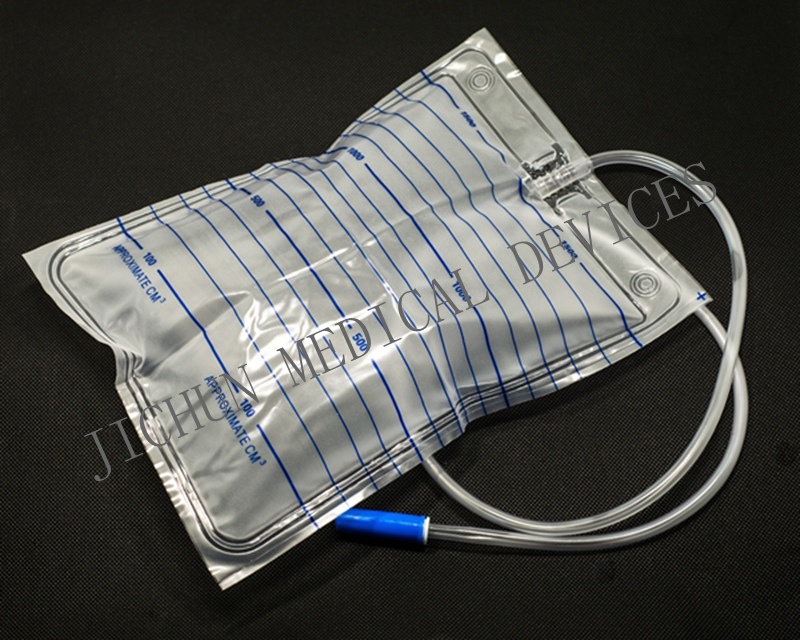 Medical Disposable Urine Bag with Push Valve