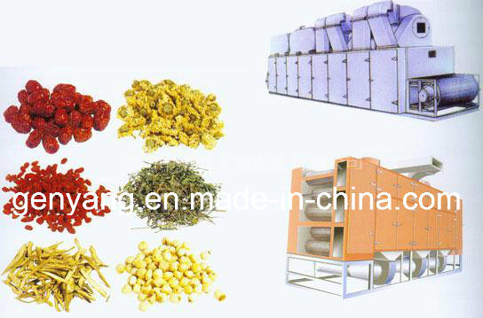 Continuous Fruit Vegetable Belt Drying Machine