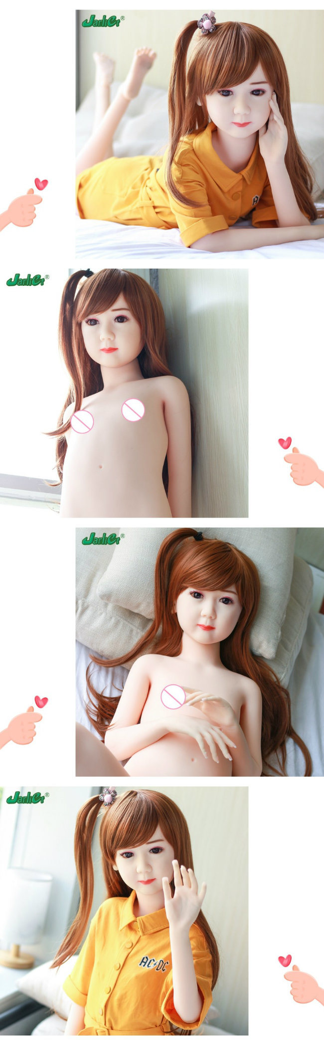 Jarliet Real TPE Sex Love Doll Silicone Sex Lifelike Doll for Man