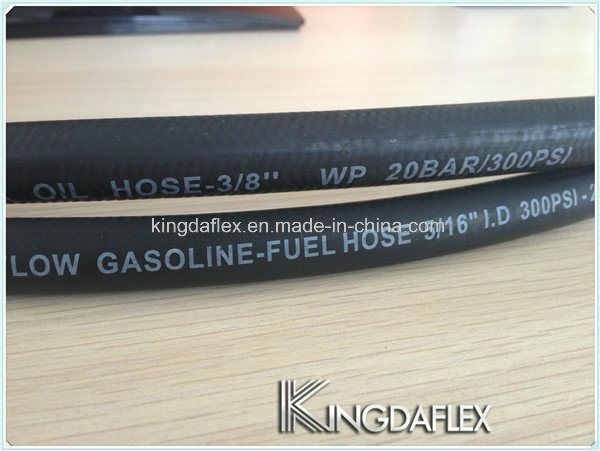 Flexible Rubber Fiber Braided Petrol Fuel Oil Tank Delivery/Transfer Hose