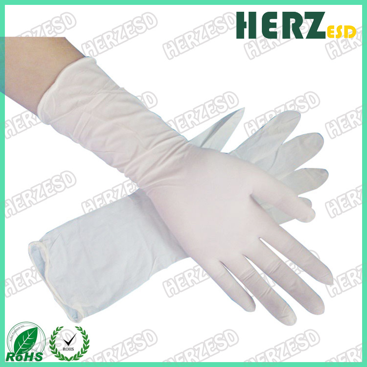 Ce Approved Poly White /Blue Nitrile Examination Gloves