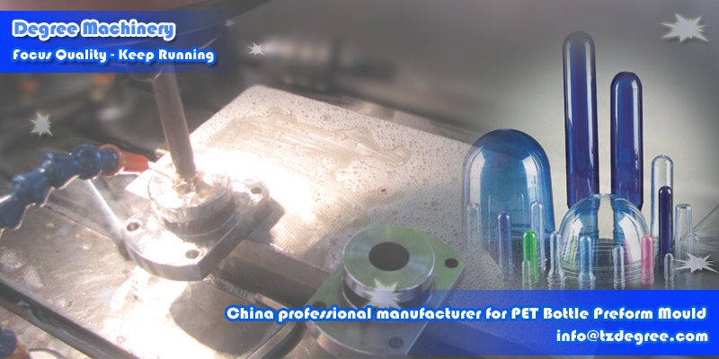 China 32 Cavity Hot Runner Valve Pin Pet Bottle Preform Mould