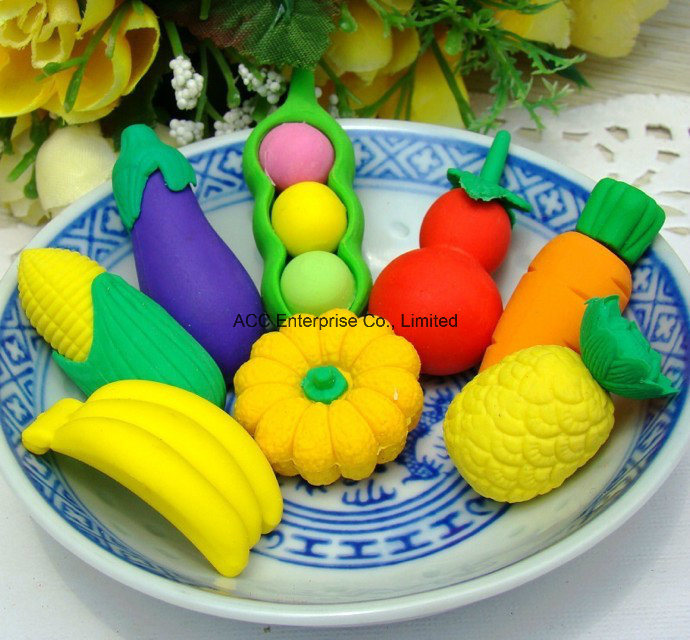 Vegetables Erasers