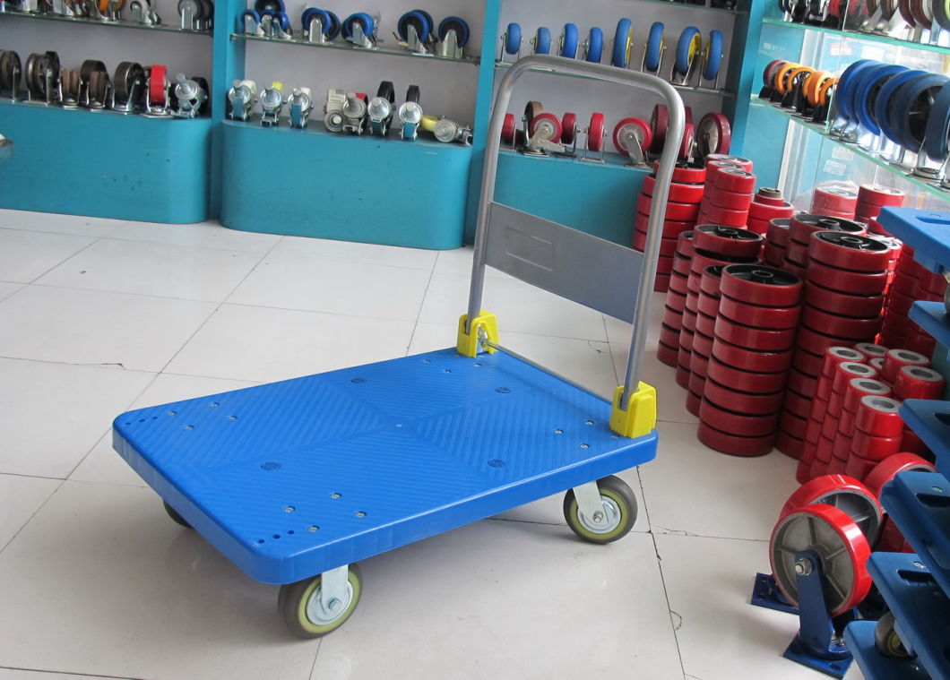 400kg Heavy Duty Plastic Platform Foldable Hand Truck