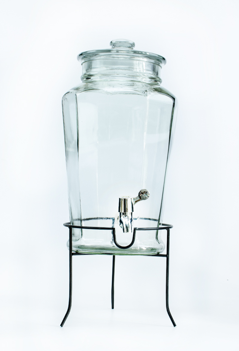 Glass Juice Dispenser