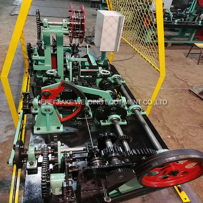 High Speed Automatic Double Strands Barbed Wire Machine