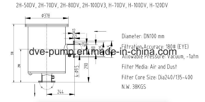 Rotary Piston Vacuum Pump Solenoid Valve