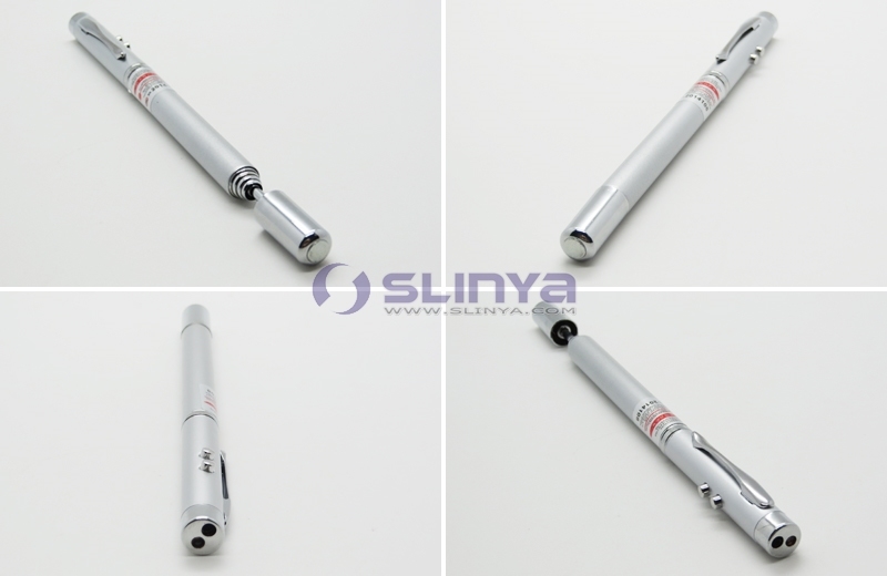 4 in 1 Laser Writing LED Light Laser Touch Pens Retractable Stylus Touch Pen for Teachers Coach